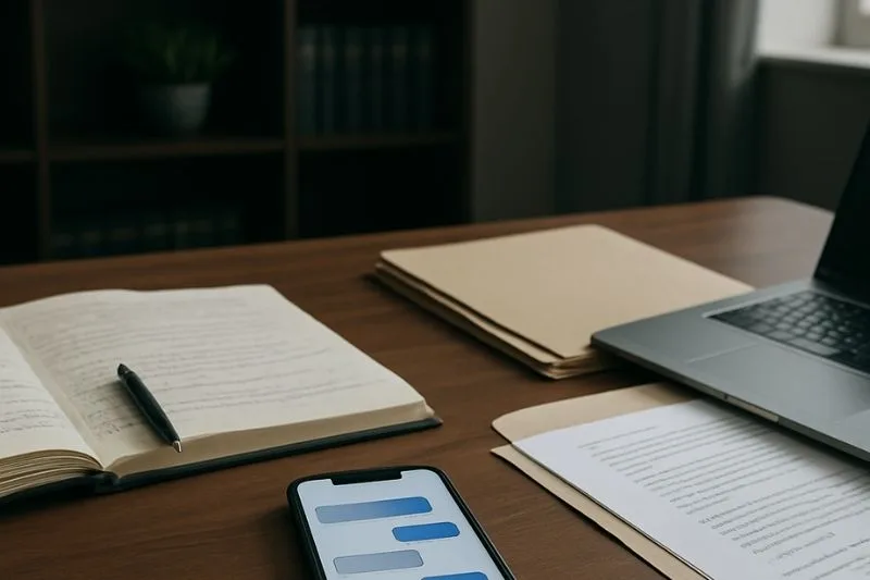 Móvil y expediente en un caso de amenazas por WhatsApp como prueba