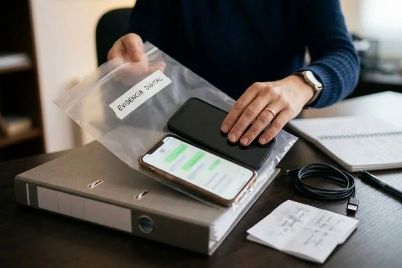 conservar conversacion completa prueba digital penal - ¿Sirven las amenazas por WhatsApp como prueba en un juicio penal?