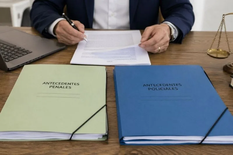 Diferencia entre antecedentes penales y antecedentes policiales en España
