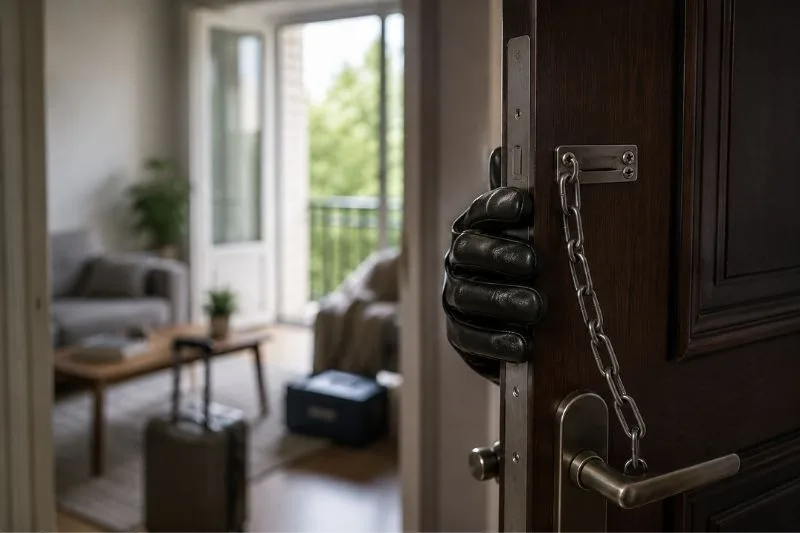 allanamiento morada vacaciones vivienda habitual - Inicio Allanamiento de morada en vacaciones con puerta forzada y vivienda habitual vacía