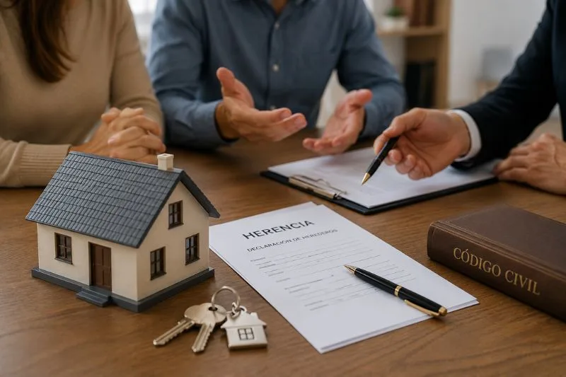 consulta herederos vivienda heredada - Un heredero vive en una casa heredada: qué pueden hacer los demás herederos
